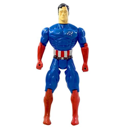 Boneco Articulado 40cm Super Capitão Tuga Toys
