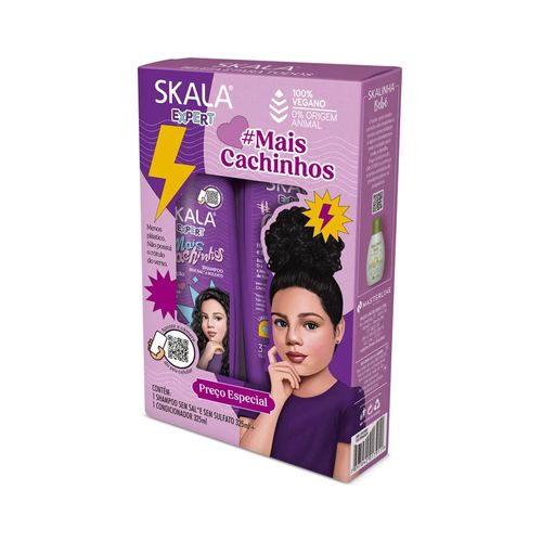 Kit Shampoo E Condicionador MaisCrespinhos Skala