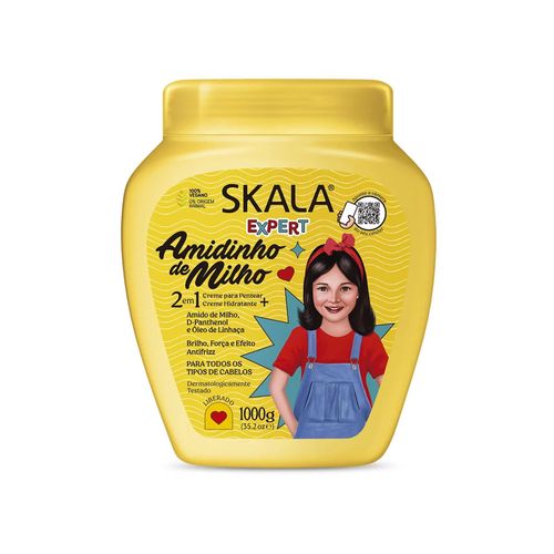Creme De Tratamento Amidinho De Milho 1kg Skala