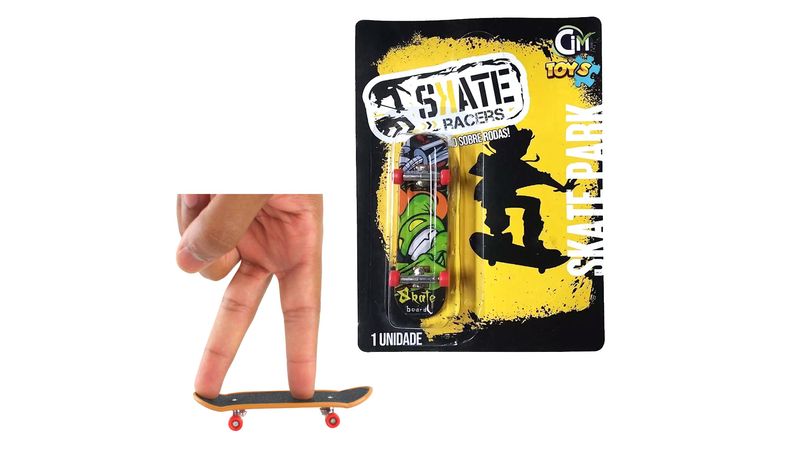 Skate de Dedo Flexível para Fidgeting - Amarelo - Jogo de Mesa Interativo  para Toda a Família no Shoptime