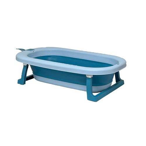 Banheira Dobrável Silicone Azul 34L AIH