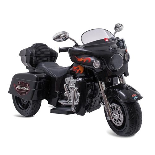Moto Elétrica Infantil King Rider Preta 2920 Bandeirante