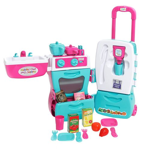 Cozinha Infantil/Fogão e Geladeira Mobility Chef 0304 Tateti