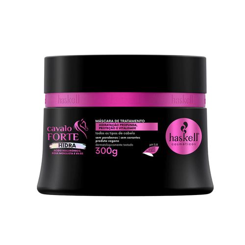 Máscara De Tratamento Cavalo Forte Hidra 300g Haskell