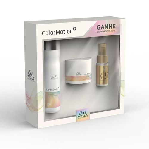 Bundle Pack Color Motion Shampoo + Máscara + Óleo Oil Reflections Wella