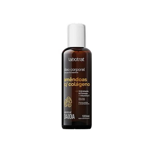 Óleo Corporal Amêndoas Com Colágeno 120ml Labotrat