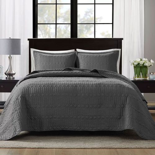 Colcha Siena Attuale Queen 2,40m x 2,60m Grafite Corttex