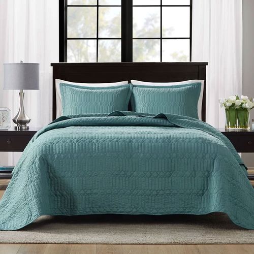 Colcha Siena Attuale Queen 2,40m x 2,60m Verde Corttex