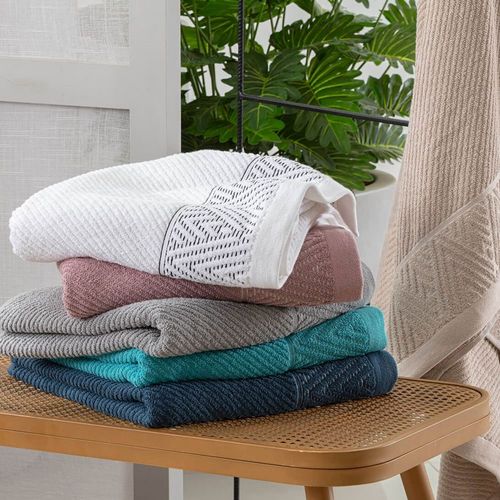 Toalha De Banho Jacquard Lisboa Turquesa Corttex