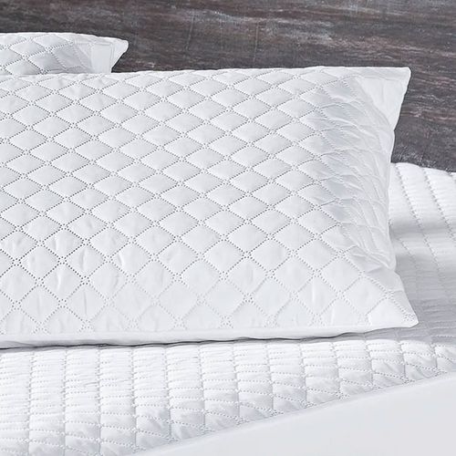 Protetor De Travesseiro Impermeável 50cm x 70cm Branco Altenburg