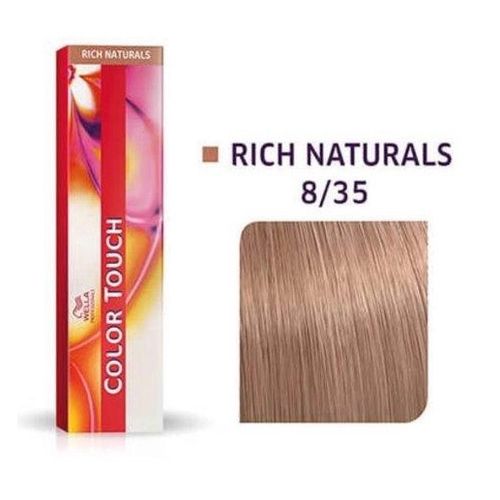 Tintura Color Touch 8/35 Loiro Claro Dourado Cajú 60g Wella