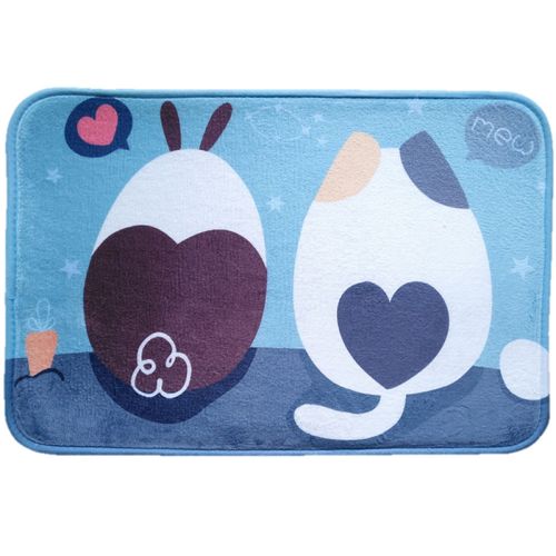 Tapete De Tecido 40cm x 60cm Sortido Cnbr
