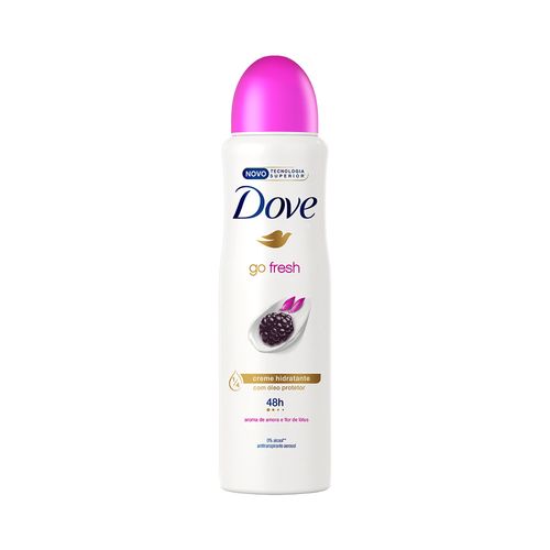 Desodorante Aerossol Go Fresh Amora E Flor De Lótus 150ml Dove