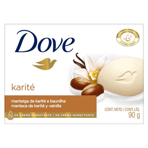 Sabonete Em Barra Karité E Baunilha 90g Dove