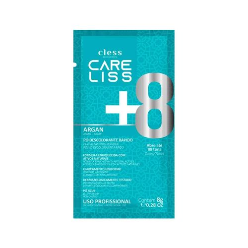 Pó Descolorante Ultrarrápido Óleo de Argan 20g Care Liss Cless