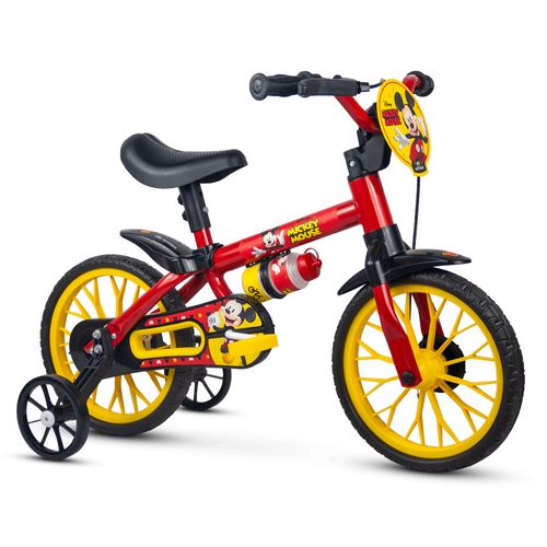 Bicicleta Infantil Aro 12 Mickey Nathor