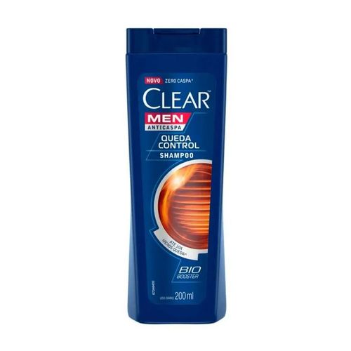 Shampoo Anticaspa Queda Control 200ml Clear Men