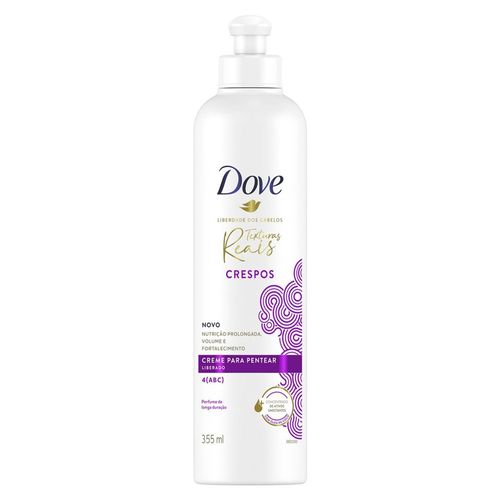 Creme Para Pentear Texturas Reais Crespos 355ml Dove