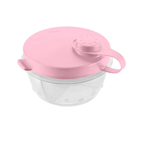 Pote para Leite em Pó 285ml Rosa SR835/40 Sanremo