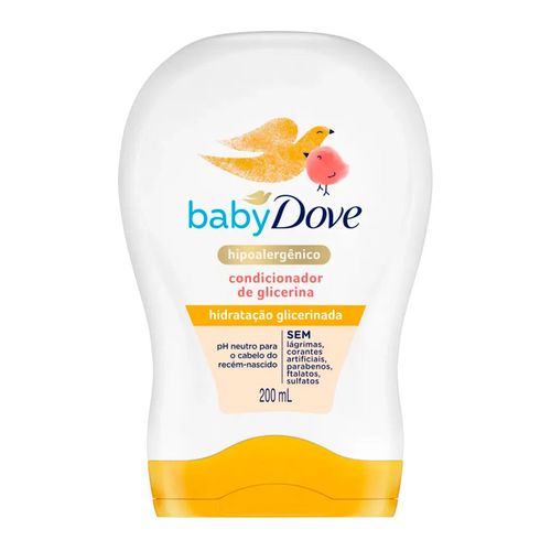 Condicionador De Glicerina Baby Hidratação Glicerinada 200ml Dove