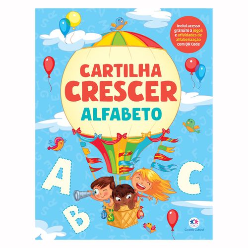 Livro Cartilha Crescer Alfabeto Ciranda Cultural