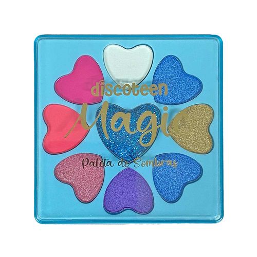 Paleta De Sombra Magic Com 9 Cores Sortidas Discoteen