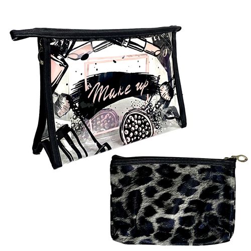 Conjunto Necessaire 2 Unidades Modelos Sortidos Make Up Wellmix