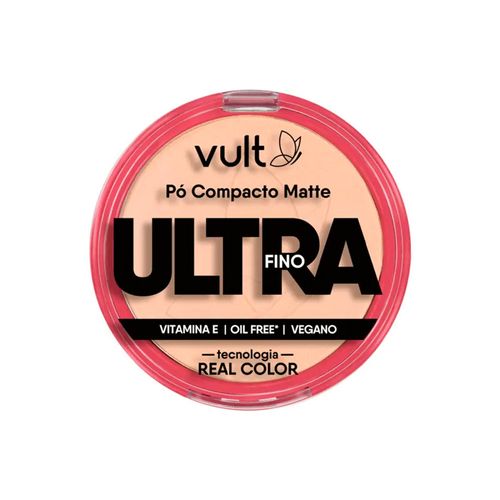 Pó Compacto Matte Ultrafino Cor V410 Vult