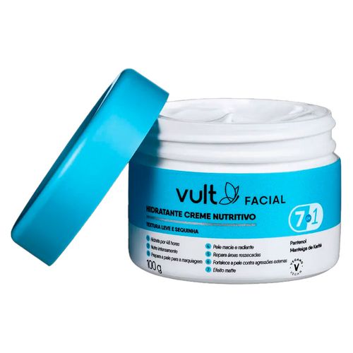 Creme Hidratante Facial Nutritivo 100g Vult