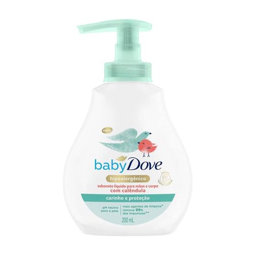 Sabonete Líquido Para Mãos E Corpo 200ml Baby Dove