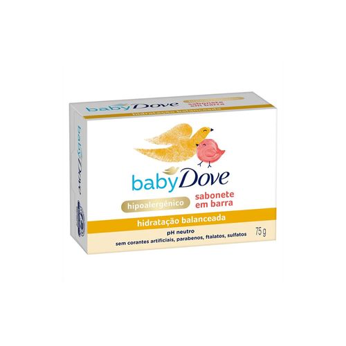 Sabonete Em Barra Hidratação Balanceada 75g Baby Dove