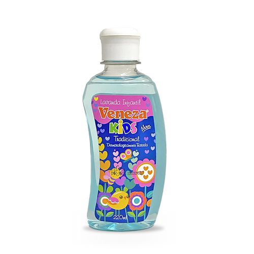 Lavanda Infantil Tradicional 220ml Veneza Kids