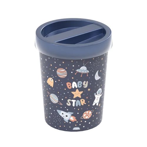 Lixeira Infantil Astronauta 5,5 L Plasútil