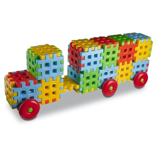 Blocos De Montar Caminhão Baú Cometa