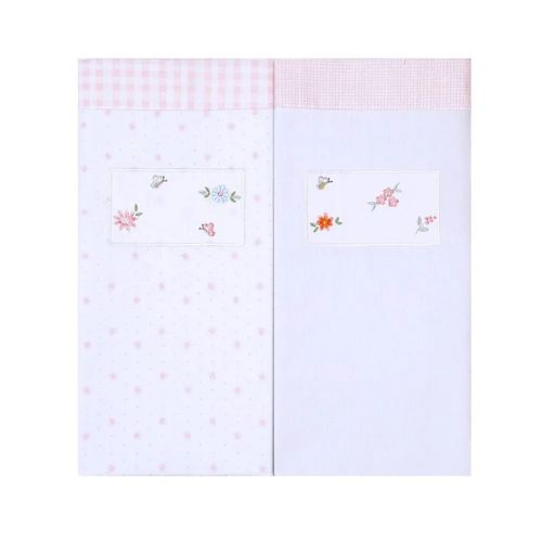 Kit Cueiro Manta 2 Peças Floral Papi