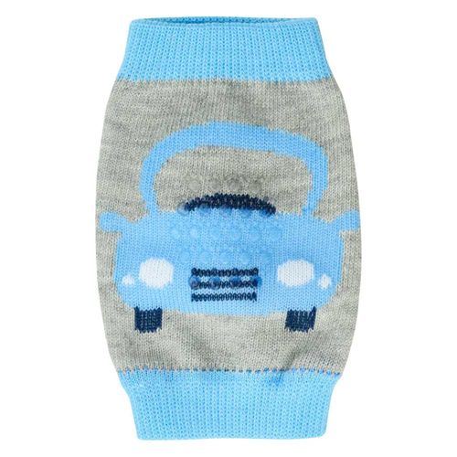 Joelheira Infantil Masculina Azul/Cinza 6-12 Meses Pimpolho