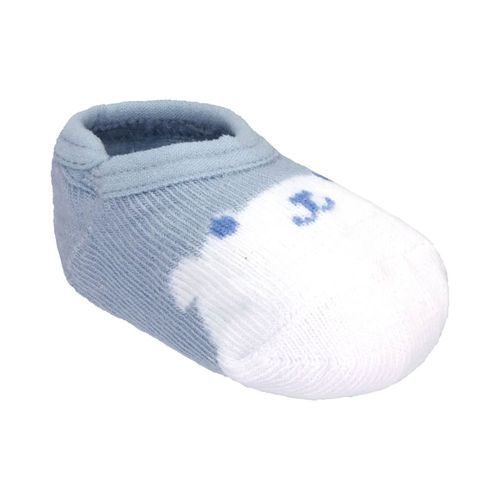 Meia Sapatilha Bichinho 00-15 Urso Polar Pimpolho