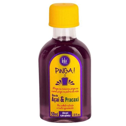 Oléo Pinga Açai e Pracaxi 50ml Lola