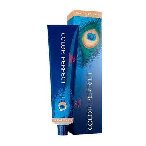 Tintura Color Perfect 9/01 Louro Ultraclaro Natural Acinzentado 60g Wella
