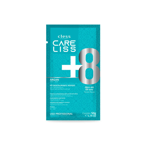 Pó Descolorante Ultrarrápido Óleo de Argan 50g Care Liss Cless