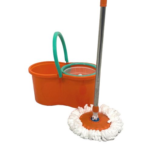Mop Esfregão Giratório Com Balde Cores Sortidas 13 Litros MDL