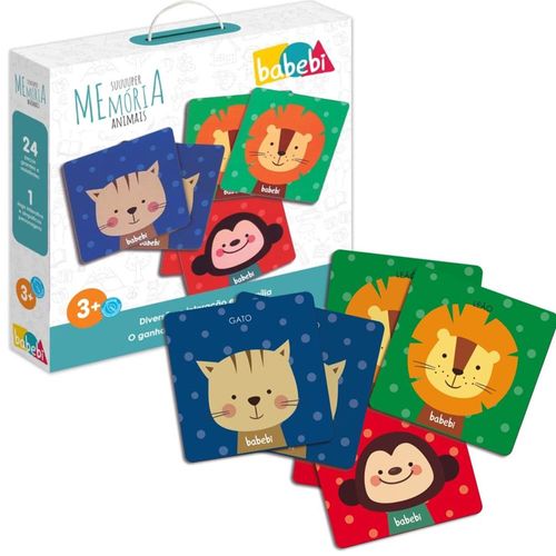Jogo Educativo Da Memória Infantil Animais Da Floresta Babebi