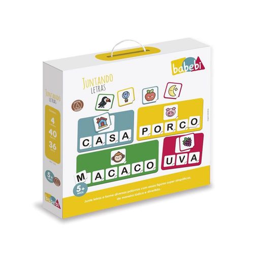 Jogo Educativo Juntando Letras Babebi