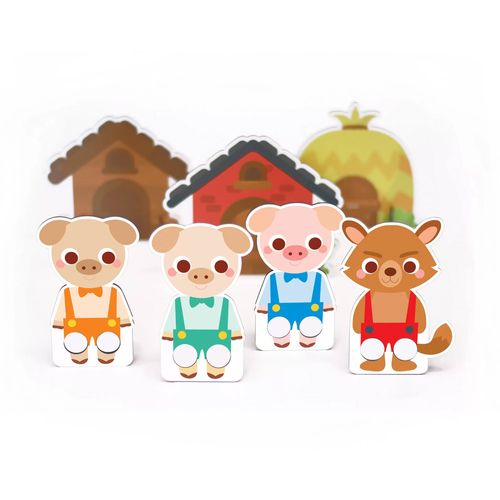 Dedoches Os Três Porquinhos Babebi