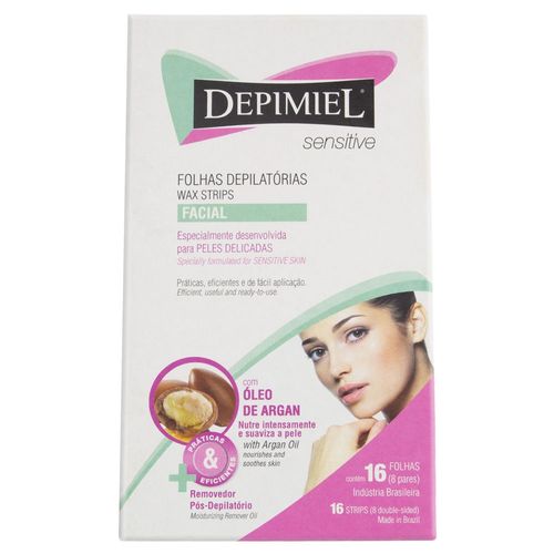 Folhas Prontas Para Depilação Com 16 Folhas Depimiel