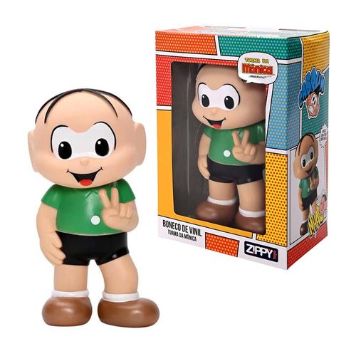Boneco De Vinil Cebolinha Turma Da Mônica Zippy Toys