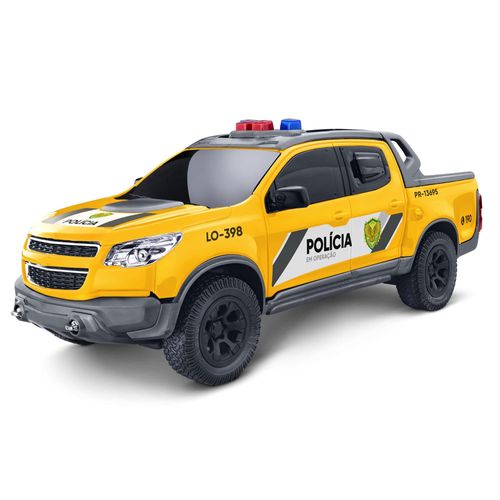 Caminhonete Da Polícia Pick-Up Amarela Roma