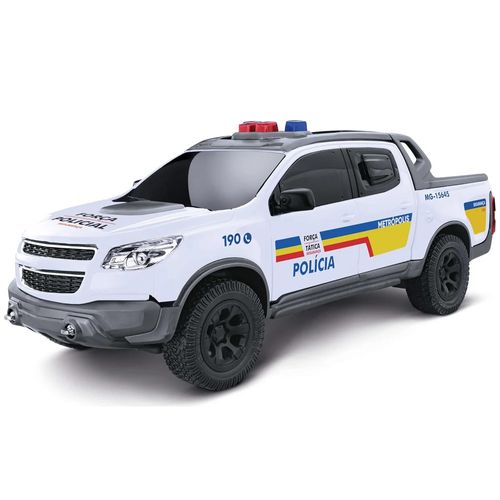Caminhonete Da Polícia Tática Pick-Up Branca Roma