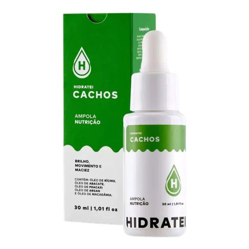Booster De Nutrição Cachos 30ml Hidratei