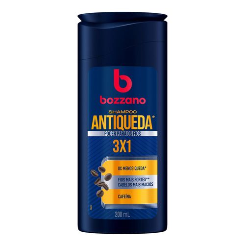 Shampoo Antiqueda 3x1 200ml Bozzano